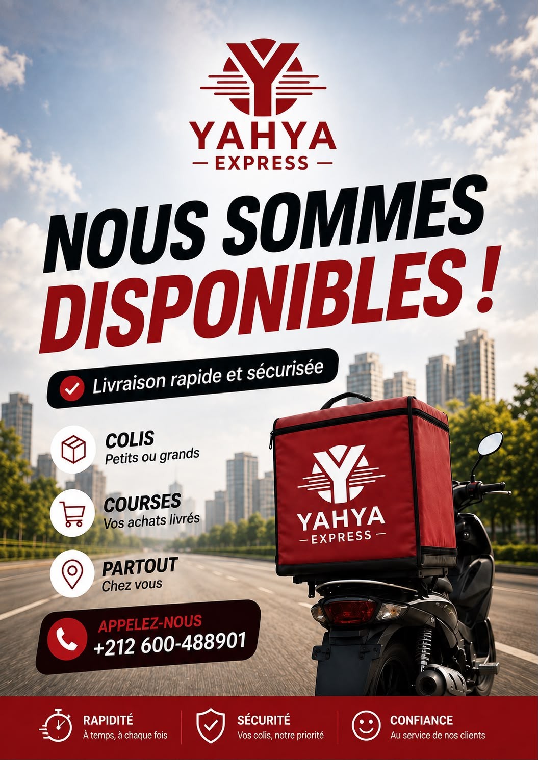 Yahya Express Livraison Moto